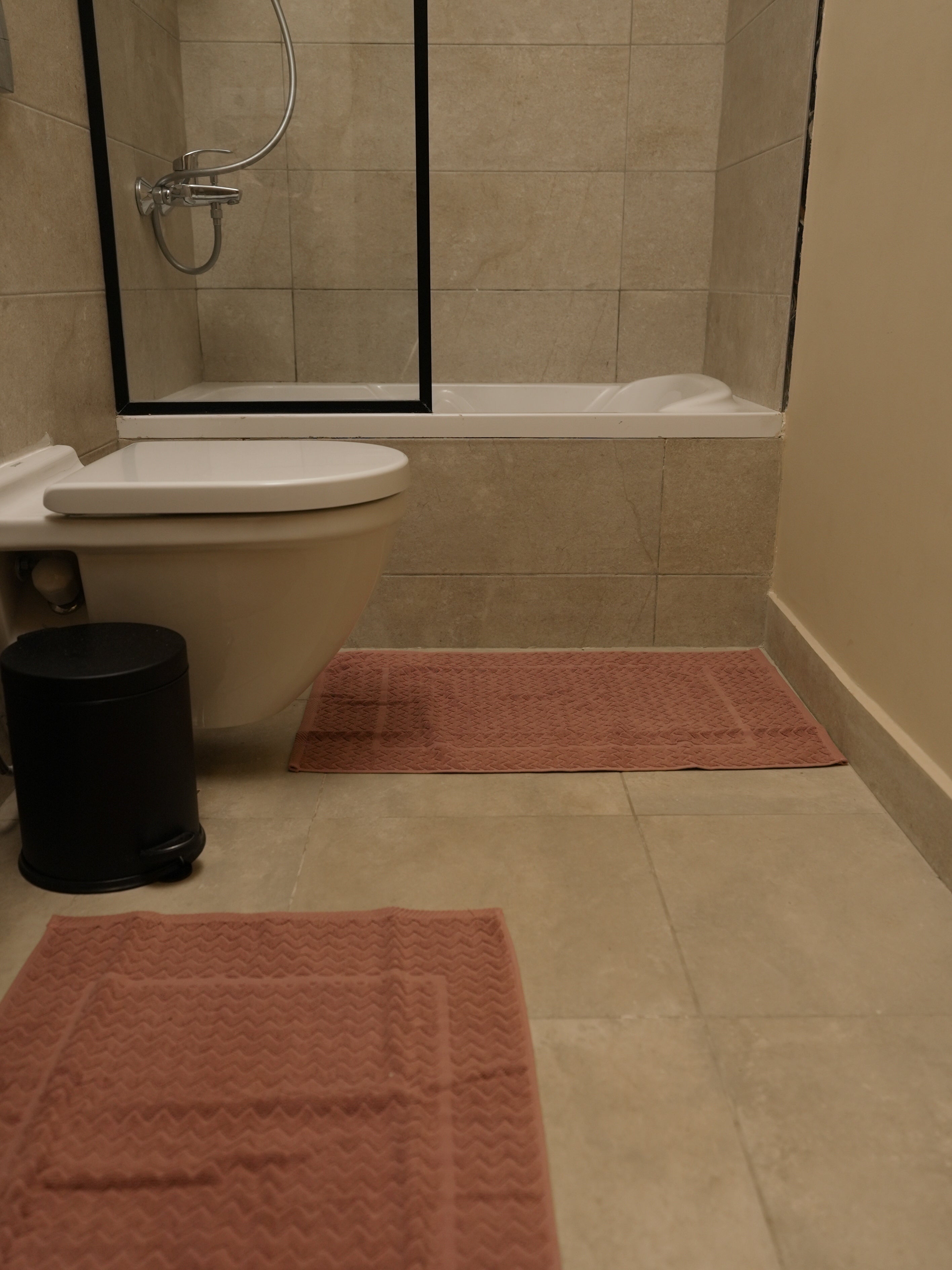 Bath Mat Set Zigzag