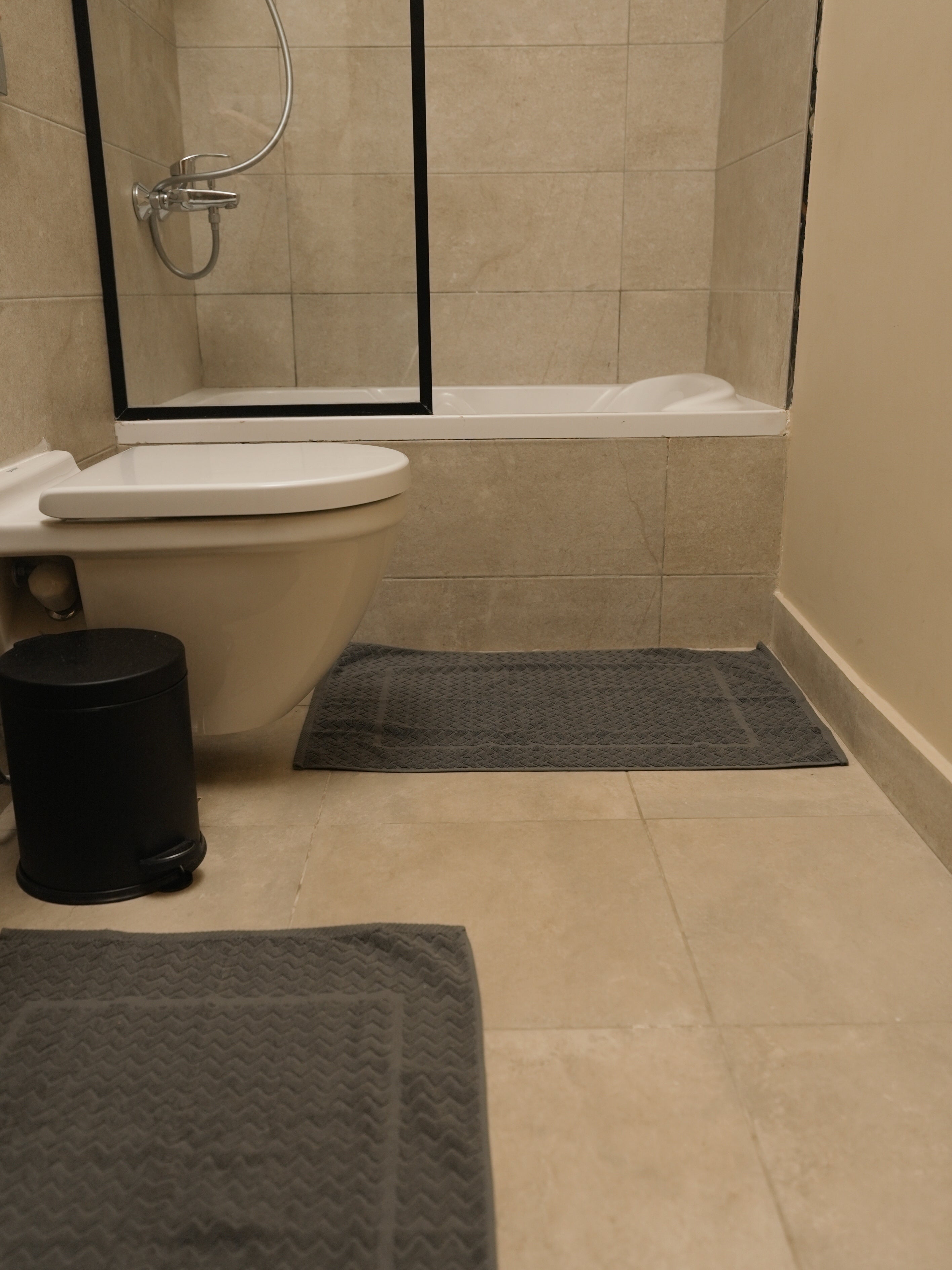 Bath Mat Set Zigzag