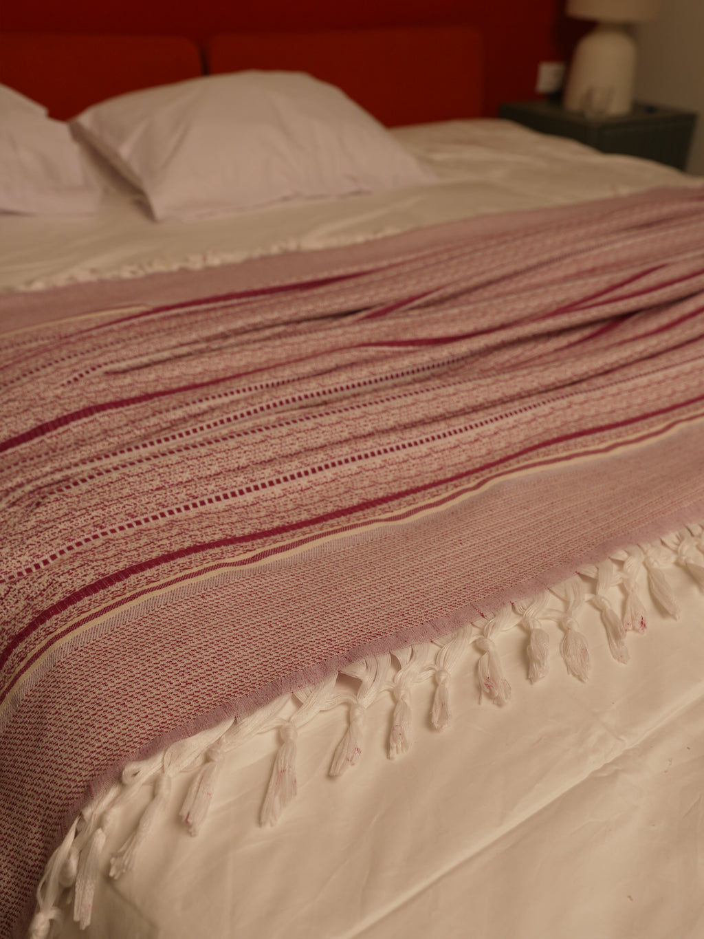 Ribbons Jacquard Blanket