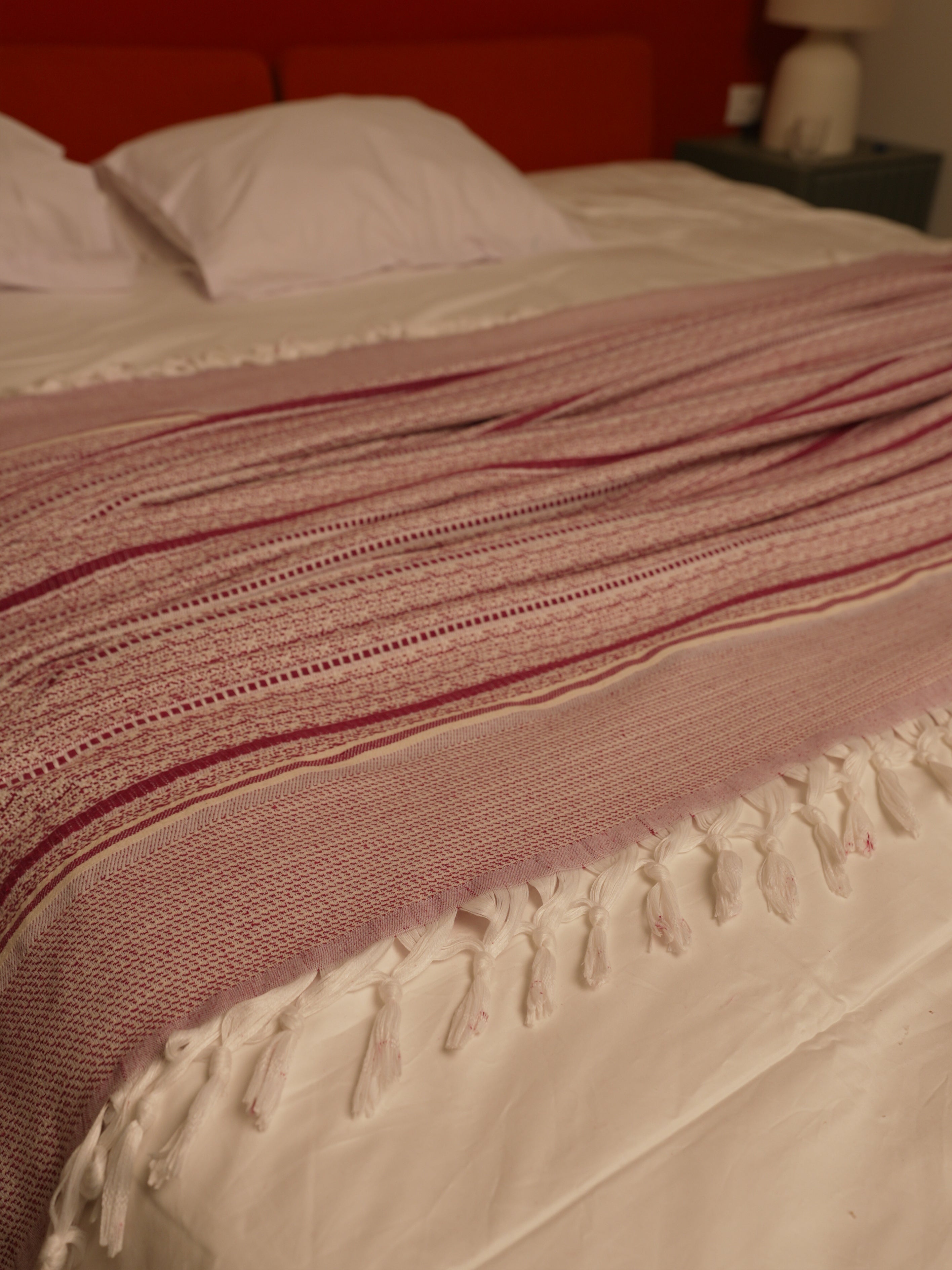 Ribbons Jacquard Blanket