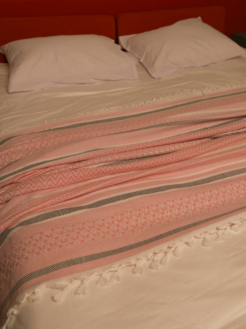 Zigzag  Jacquard Blanket