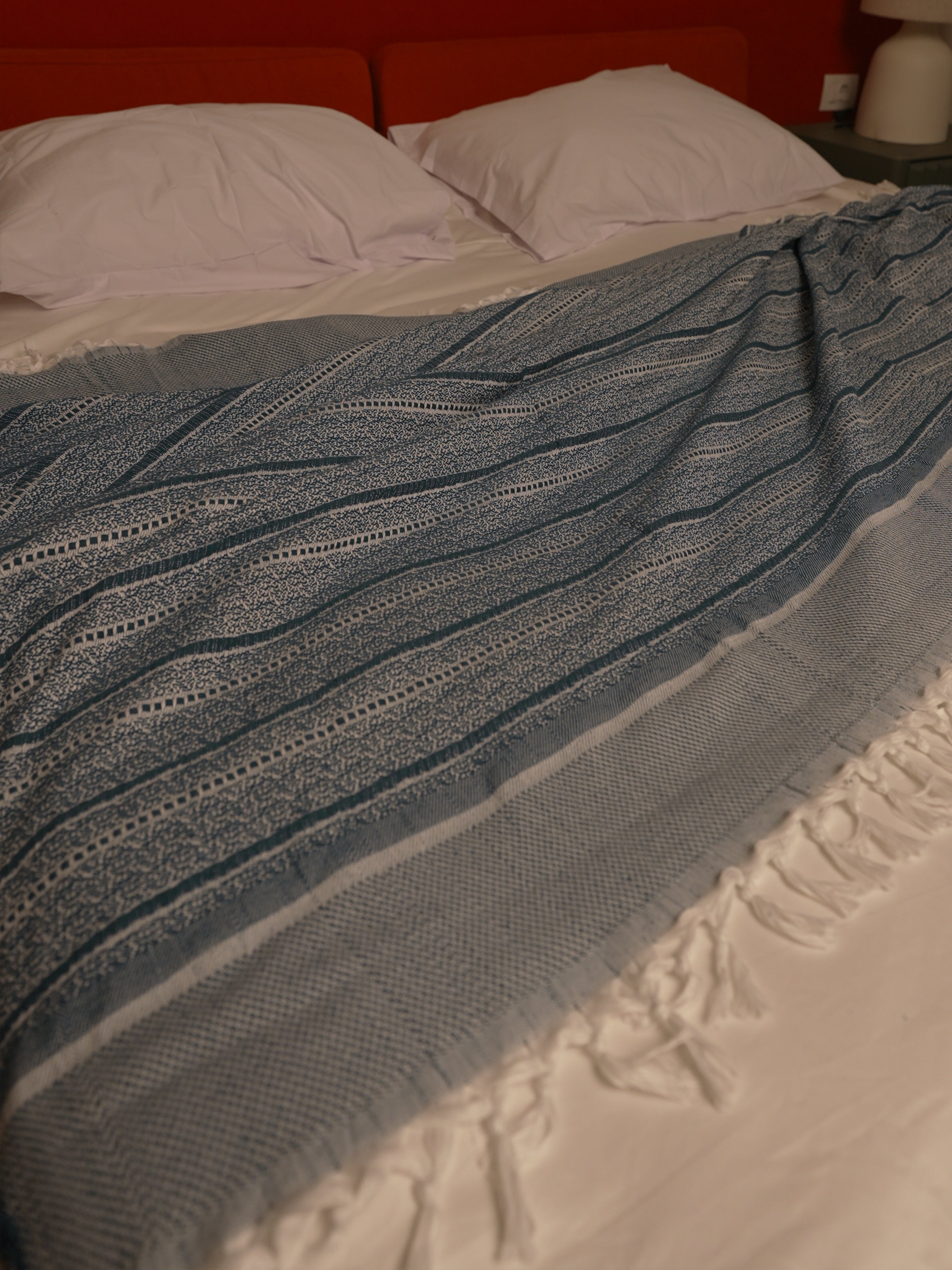 Ribbons Jacquard Blanket
