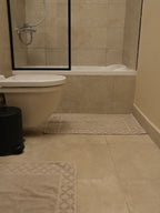 Bath Mat Set Triangles