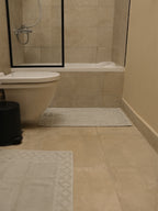 Bath Mat Set Triangles