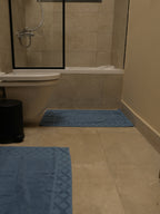 Bath Mat Set Triangles