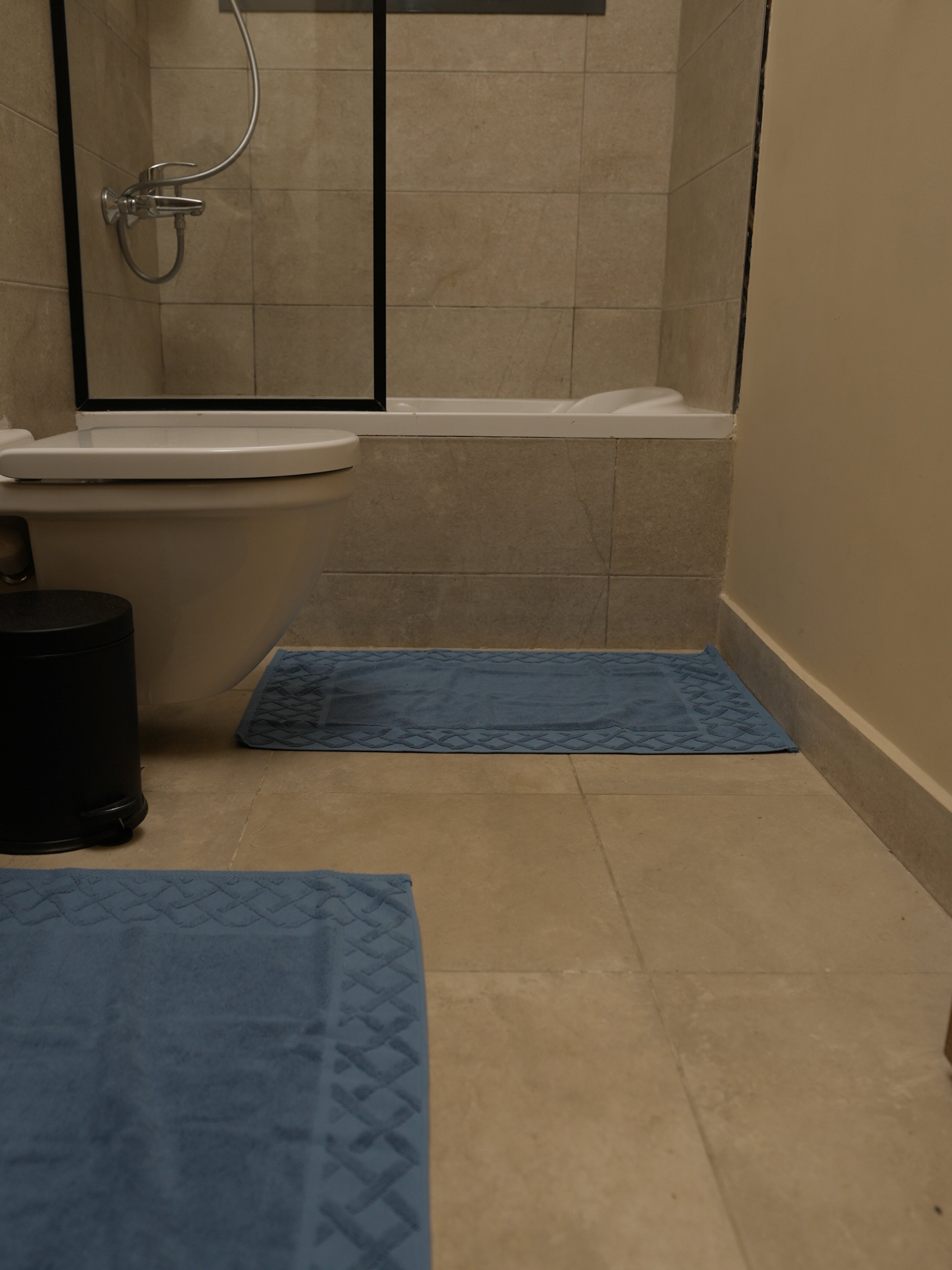 Bath Mat Set Triangles