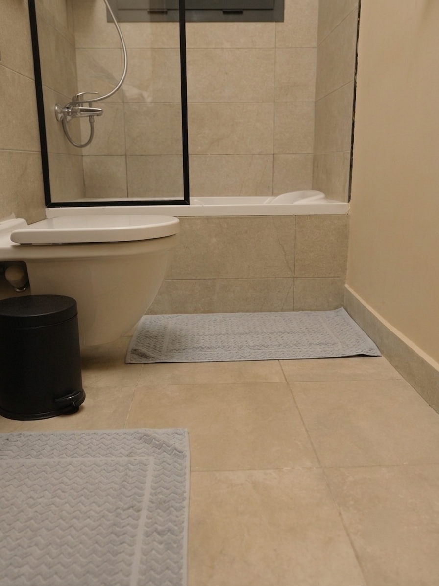 Bath Mat Set Zigzag