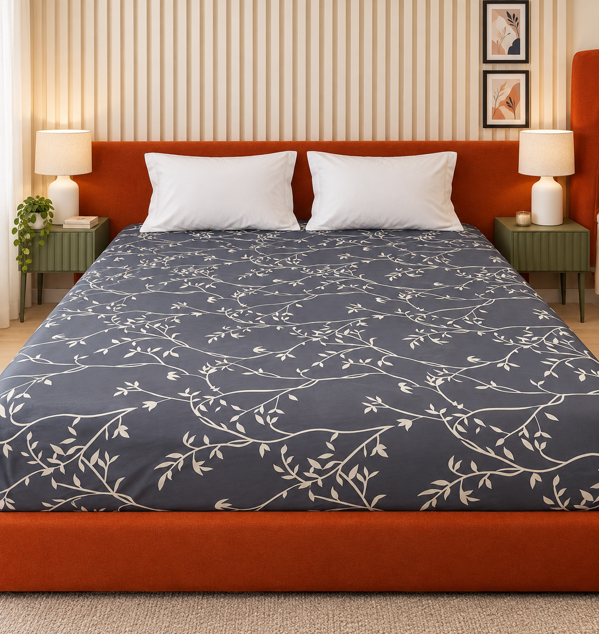Patterned Fitted Sheet
